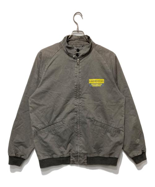Liberaiders（リベレイダース）Liberaiders (リベレイダース) バックプリントブルゾン グレー サイズ:Ⅼの古着・服飾アイテム