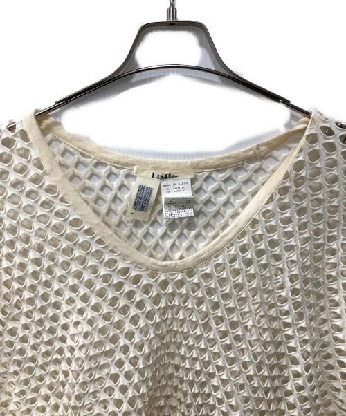 LIMI feu（リミフゥ）LIMI feu (リミフゥ) メッシュカットソー アイボリー サイズ:Sの古着・服飾アイテム