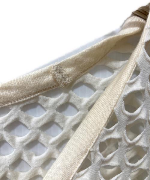 LIMI feu（リミフゥ）LIMI feu (リミフゥ) メッシュカットソー アイボリー サイズ:Sの古着・服飾アイテム