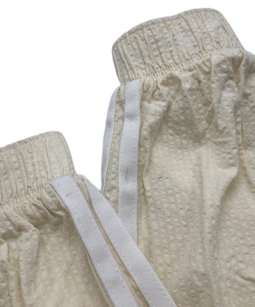 adidas（アディダス）adidas (アディダス) クラシックス ポプリン ハーフジップ トラックジャケット アイボリー サイズ:Ｍの古着・服飾アイテム