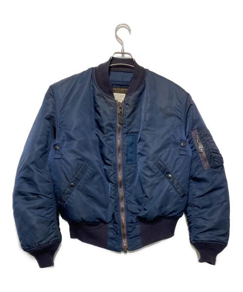 US AIR FORCE（ユーエスエアフォース）US AIR FORCE (US AIR FORCE) B-15フライトジャケット ネイビー サイズ:40の古着・服飾アイテム