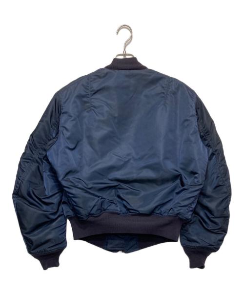 US AIR FORCE（ユーエスエアフォース）US AIR FORCE (US AIR FORCE) B-15フライトジャケット ネイビー サイズ:40の古着・服飾アイテム