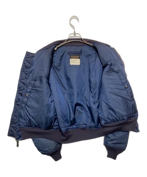 US AIR FORCE（ユーエスエアフォース）US AIR FORCE (US AIR FORCE) B-15フライトジャケット ネイビー サイズ:40の古着・服飾アイテム