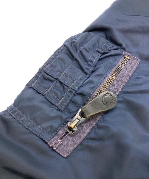 US AIR FORCE（ユーエスエアフォース）US AIR FORCE (US AIR FORCE) B-15フライトジャケット ネイビー サイズ:40の古着・服飾アイテム