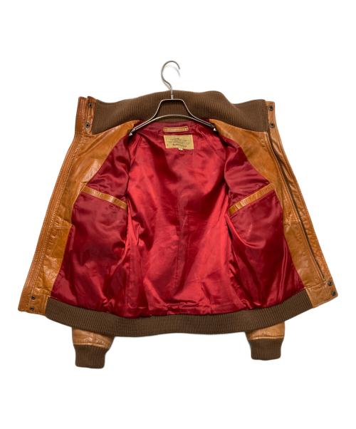 AVIREX（アヴィレックス）AVIREX (アヴィレックス) ホースレザージャケット ブラウン サイズ:Ｍの古着・服飾アイテム