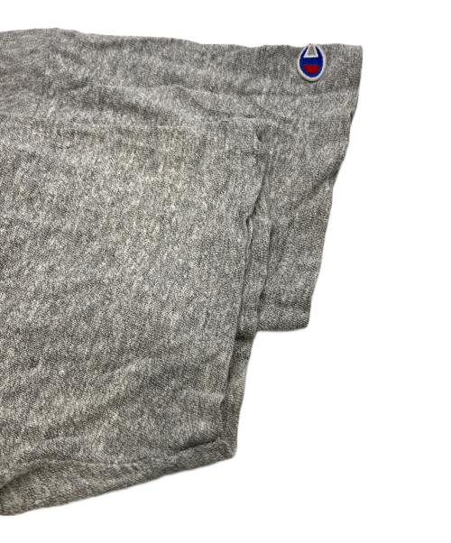 Champion（チャンピオン）Champion (チャンピオン) PURDUEプリントダメージTシャツ グレー サイズ:MEDIUMの古着・服飾アイテム