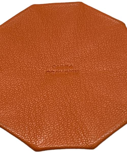 SERGE AMORUSO（セルジュ アモルソ）SERGE AMORUSO (セルジュ アモルソ) レザーコインケース オレンジの古着・服飾アイテム