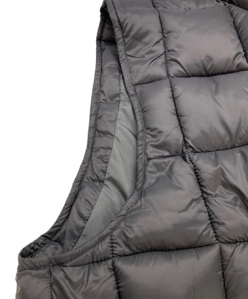 SPLR（エスピーエルアール）SPLR (エスピーエルアール) Squere Stitch Down Vest グレー サイズ:XLの古着・服飾アイテム