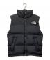THE NORTH FACE（ザ ノース フェイス）の古着「NUPTSE VEST」｜ブラック