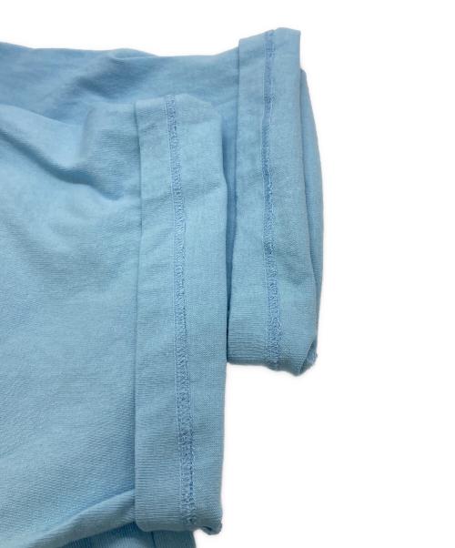 KEBOZ（ケボズ）KEBOZ (ケボズ) ベースボールシャツ スカイブルー サイズ:Ｌの古着・服飾アイテム