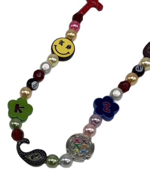 SALUTE（サルーテ）SALUTE (サルーテ) kkkkkk (ケー) smiley flower necklace マルチカラーの古着・服飾アイテム