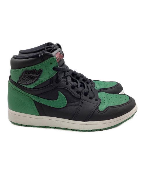 NIKE（ナイキ）NIKE (ナイキ) Nike Air Jordan 1 Retro High OG グリーン×ブラック サイズ:27の古着・服飾アイテム