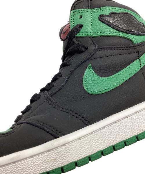 NIKE（ナイキ）NIKE (ナイキ) Nike Air Jordan 1 Retro High OG グリーン×ブラック サイズ:27の古着・服飾アイテム
