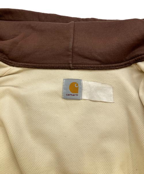 CarHartt（カーハート）CarHartt (カーハート) 裏サーマルジップパーカー ブラウン サイズ:ーの古着・服飾アイテム