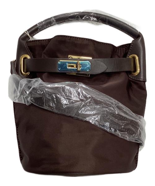 SITA PARANTICA（シータパランティカ）SITA PARANTICA (シータパランティカ) Curensology (カレンソロジー) 別注 ナイロンバケツバッグ ブラウン 未使用品の古着・服飾アイテム