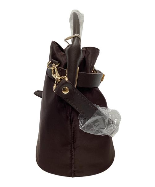 SITA PARANTICA（シータパランティカ）SITA PARANTICA (シータパランティカ) Curensology (カレンソロジー) 別注 ナイロンバケツバッグ ブラウン 未使用品の古着・服飾アイテム