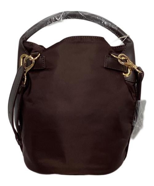 SITA PARANTICA（シータパランティカ）SITA PARANTICA (シータパランティカ) Curensology (カレンソロジー) 別注 ナイロンバケツバッグ ブラウン 未使用品の古着・服飾アイテム