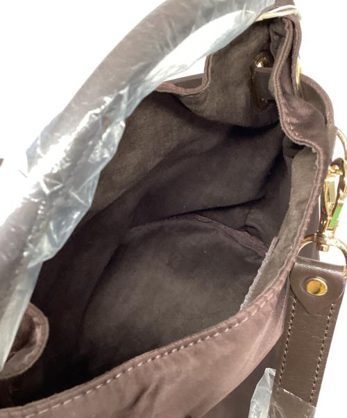 SITA PARANTICA（シータパランティカ）SITA PARANTICA (シータパランティカ) Curensology (カレンソロジー) 別注 ナイロンバケツバッグ ブラウン 未使用品の古着・服飾アイテム