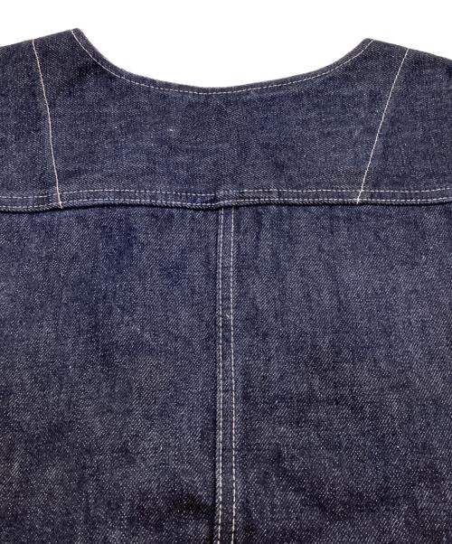 foufou（フーフー ザドレス）foufou (フーフー) 12.5oz Denim Jumper skirt インディゴ サイズ:1の古着・服飾アイテム