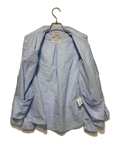 YAECA（ヤエカ）YAECA (ヤエカ) COMFORT SHIRT RELAX スカイブルー サイズ:Ｌの古着・服飾アイテム