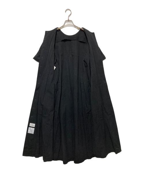 foufou（フーフー ザドレス）foufou (フーフー) リネンブレンドロングワンピース ブラック サイズ:1の古着・服飾アイテム