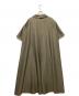 foufou (フーフー) ester herringbone open collar one piece カーキ サイズ:1：7000円