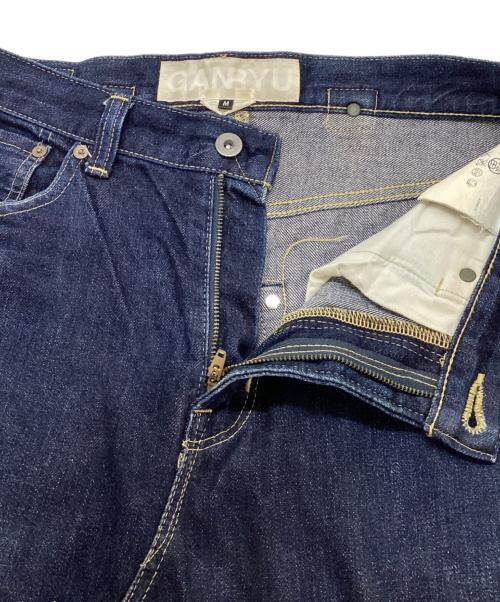 GANRYU（ガンリュウ）GANRYU (ガンリュウ) デニムサルエルパンツ インディゴ サイズ:Mの古着・服飾アイテム