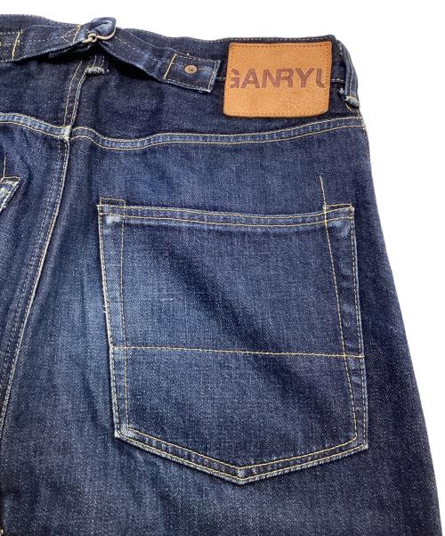 GANRYU（ガンリュウ）GANRYU (ガンリュウ) デニムサルエルパンツ インディゴ サイズ:Mの古着・服飾アイテム