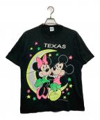velva sheenベルバシーン）の古着「90s プリントTシャツ」｜ブラック