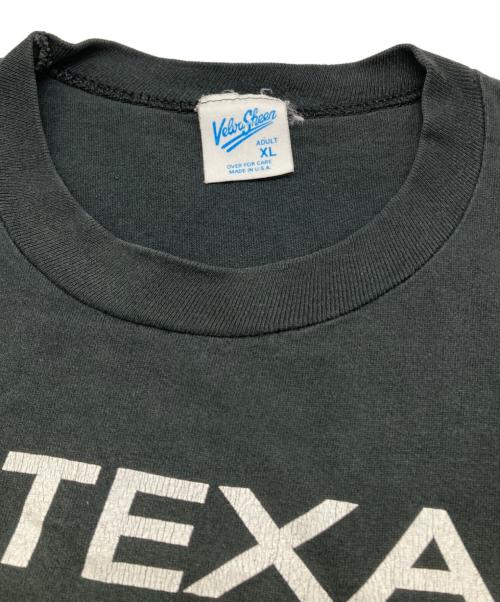 velva sheen（ベルバシーン）velva sheen (ベルバシーン) 90s プリントTシャツ ブラック サイズ:XLの古着・服飾アイテム