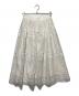 Laula (ラウラ) IENA (イエナ) IENA別注 レーススカート ホワイト サイズ:M：7000円