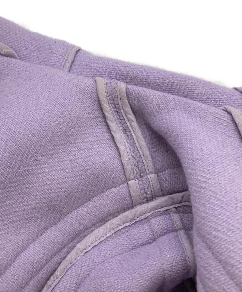 OLD ENGLAND（オールドイングランド）OLD ENGLAND (オールドイングランド) ダッフルコート パープル サイズ:8の古着・服飾アイテム