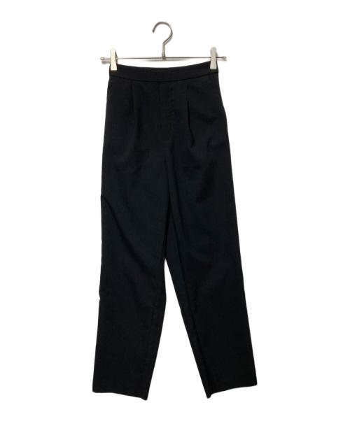 B:MING by BEAMS（ビーミングバイビームス）B:MING by BEAMS (ビーミングバイビームス) タック ブラウス × テーパードパンツ セット ブラック サイズ:Mの古着・服飾アイテム