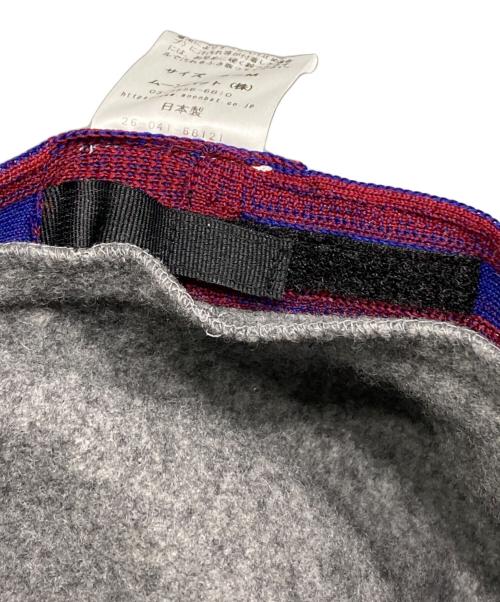 Vivienne Westwood（ヴィヴィアンウエストウッド）Vivienne Westwood (ヴィヴィアンウエストウッド) オーブ刺繍ベレー帽 グレー サイズ:SMの古着・服飾アイテム