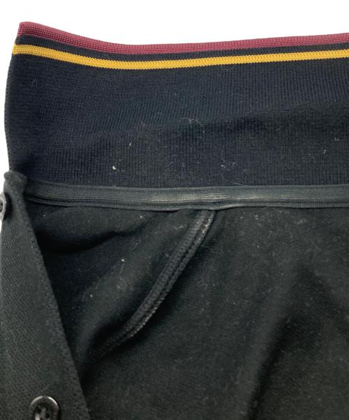 FRED PERRY（フレッドペリー）FRED PERRY (フレッドペリー) BEAMS (ビームス) 別注 Logo Embroidery L/S Polo ブラック サイズ:Ｍの古着・服飾アイテム