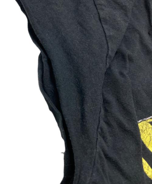 77circa（ナナナナサーカ）77circa (ナナナナサーカ) バンドTリメイクTシャツ ブラック サイズ:表記なしの古着・服飾アイテム