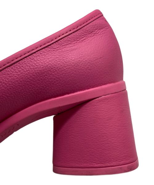 CAMPER（カンペール）CAMPER (カンペール) ヒールコインローファー ピンク サイズ:37の古着・服飾アイテム