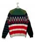 DIESEL (ディーゼル) patchwork wool blend pullover グリーン サイズ:L：8000円