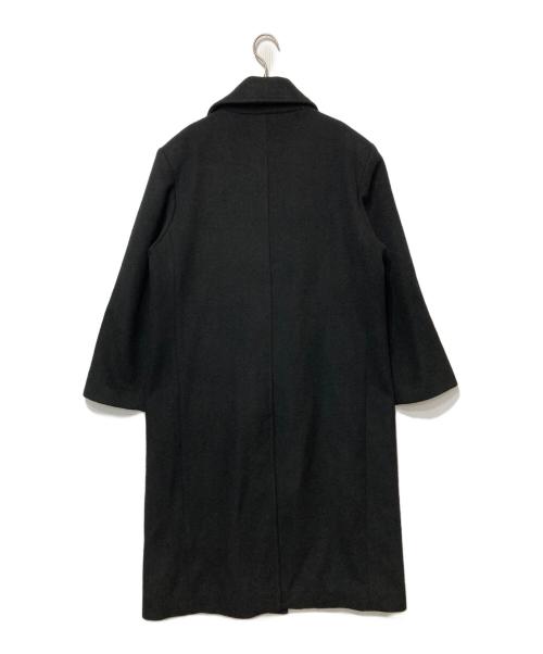 OHOTORO（オオトロ）OHOTORO (オオトロ) オーバーチェスターコート ブラック サイズ:FREEの古着・服飾アイテム