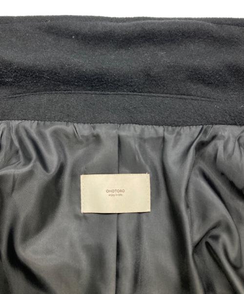 OHOTORO（オオトロ）OHOTORO (オオトロ) オーバーチェスターコート ブラック サイズ:FREEの古着・服飾アイテム