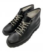 417 by EDIFICE×reproduction of found417 バイ エディフィス×リプロダクションオブファウンド）の古着「レースアップブーツ」｜ブラック