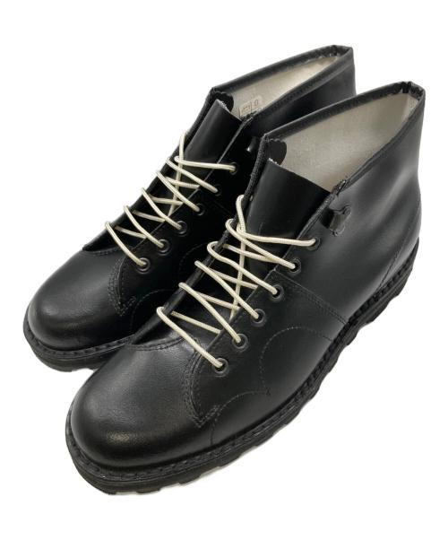 417 by EDIFICE（417 バイ エディフィス）417 by EDIFICE (417 バイ エディフィス) reproduction of found (リプロダクションオブファウンド) レースアップブーツ ブラック サイズ:42の古着・服飾アイテム