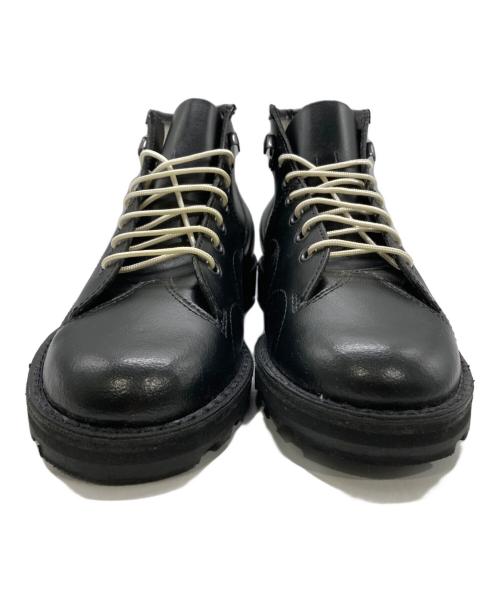 417 by EDIFICE（417 バイ エディフィス）417 by EDIFICE (417 バイ エディフィス) reproduction of found (リプロダクションオブファウンド) レースアップブーツ ブラック サイズ:42の古着・服飾アイテム