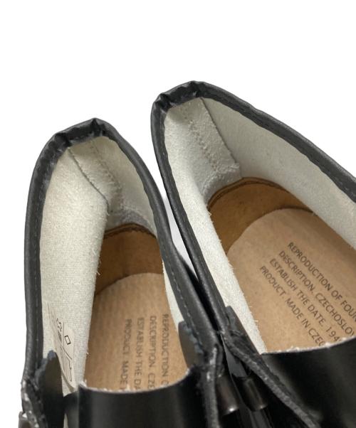 417 by EDIFICE（417 バイ エディフィス）417 by EDIFICE (417 バイ エディフィス) reproduction of found (リプロダクションオブファウンド) レースアップブーツ ブラック サイズ:42の古着・服飾アイテム