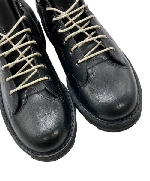 417 by EDIFICE（417 バイ エディフィス）417 by EDIFICE (417 バイ エディフィス) reproduction of found (リプロダクションオブファウンド) レースアップブーツ ブラック サイズ:42の古着・服飾アイテム