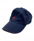 POLO RALPH LAURENポロ・ラルフローレン）の古着「ホースロゴキャップ」｜ネイビー