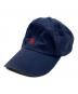POLO RALPH LAUREN（ポロ・ラルフローレン）の古着「ホースロゴキャップ」｜ネイビー