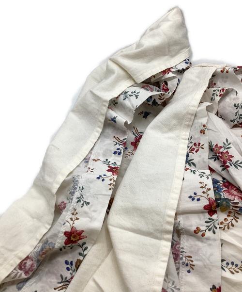 YAECA（ヤエカ）YAECA (ヤエカ) SUSSEX タックキュロット ホワイト サイズ:Ｍの古着・服飾アイテム