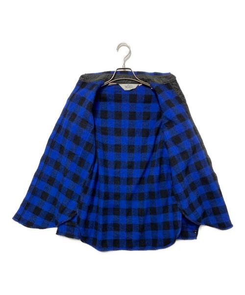 WOOLRICH（ウールリッチ）WOOLRICH (ウールリッチ) ブロックチェックネルシャツ ブルー サイズ:Ｍの古着・服飾アイテム