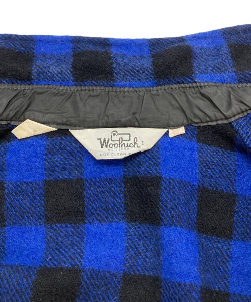 WOOLRICH（ウールリッチ）WOOLRICH (ウールリッチ) ブロックチェックネルシャツ ブルー サイズ:Ｍの古着・服飾アイテム